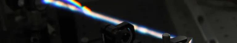 Abstract view of a laser