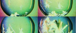 Heat storage battery crystals