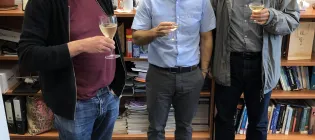 Rui at his viva
