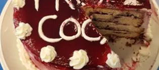 A cake