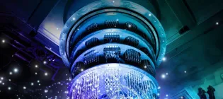 Quantum image with Google AI and XPrize logos