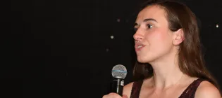 Alice speaking at the Salters' Gala