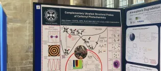 Alice's poster at the UK Atmospheric Chemistry Conference