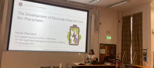 Isolde Marsland RSC Roy Prize December 2025