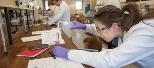 Students in Chemistry Lab