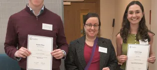 Poster prize for Beth