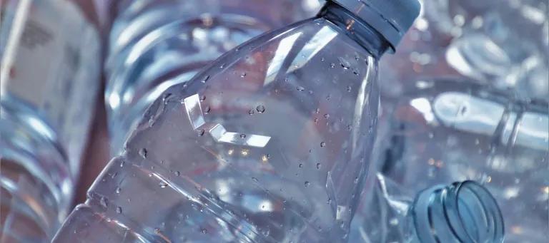 Plastic water bottles