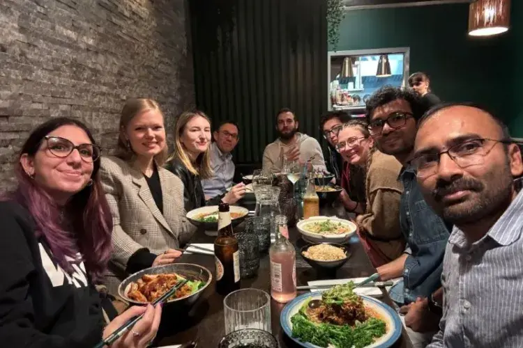 Group dinner in November 2024