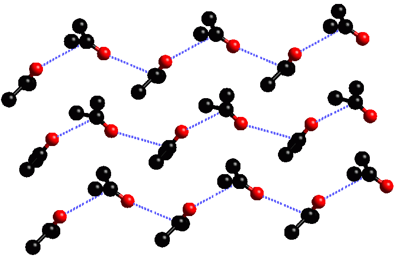 Acetone under pressure