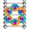 Transmembrane ion channels formed by a star of David [2]catenane and a molecular pentafoil knot