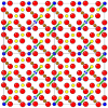 Distribution of anomalous site within the crystal lattice