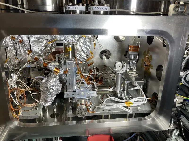A peek inside the gas-phase MeV-UED setup at SLAC