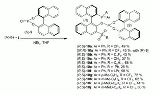 A New Class of 3′-Sulfonyl BINAPHOS Ligands: Modulation of Activity and Selectivity in Asymmetric Pd-Catalysed Hydrophosphorylation of Styrene