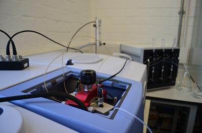 Another view of the IR instrument