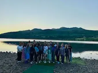 The group at Firbush