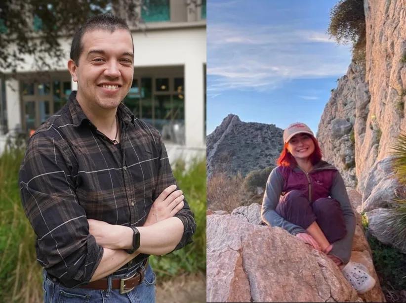 Paper co-authors Michael Herrera and Francesca Lubbock