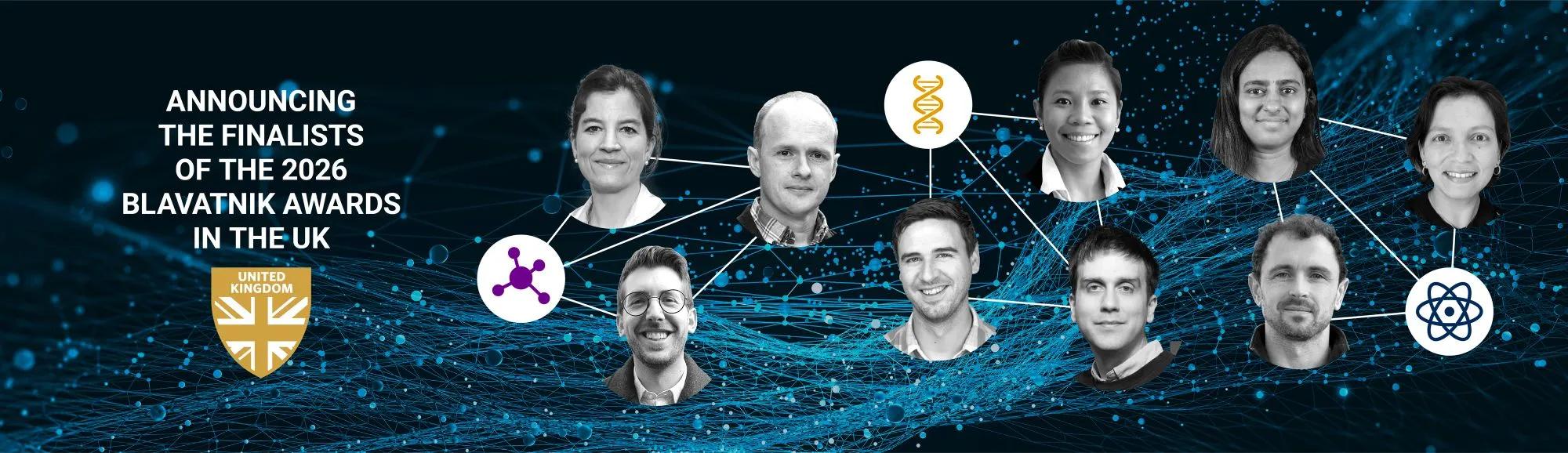 Blavatnik Foundation graphic showing 2026 finalists