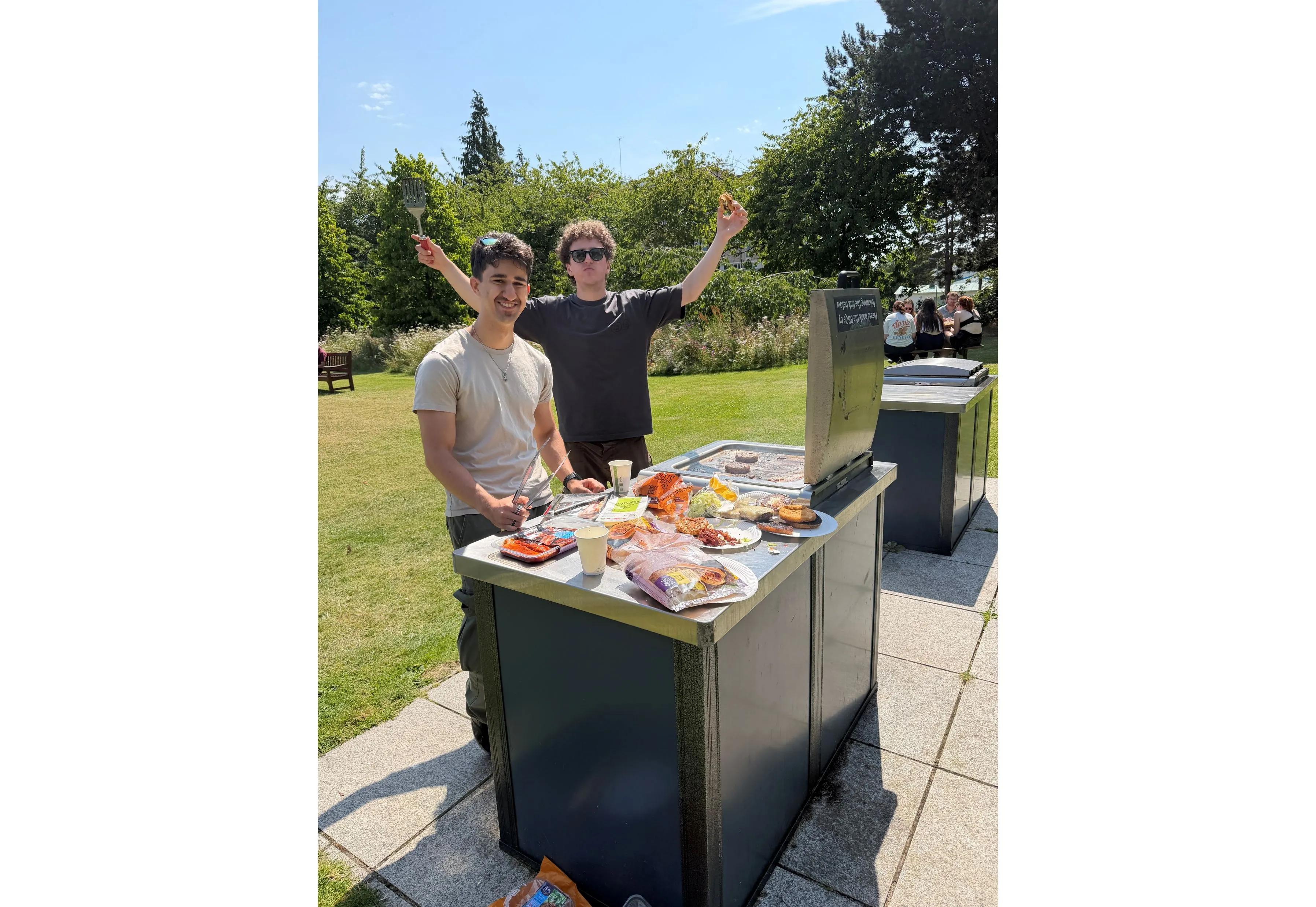 BBQ cooking