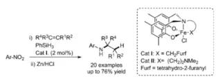 Amine-bis(phenolate) Iron(III)-catalysed Formal Hydroamination of Olefins