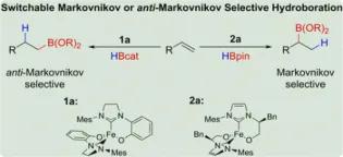 Markovnikov-Selective, Activator-Free Iron-Catalyzed Vinylarene Hydroboration