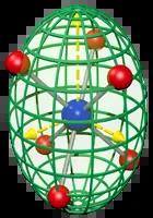 llipsoid fitted to trigonally distorted octahedron