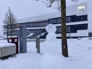 Snow day at the EuropeanXFEL! 