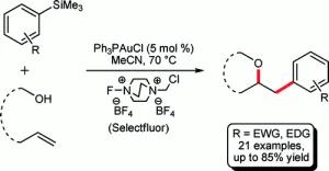Arylsilanes: Application to Gold-Catalyzed Oxyarylation of Alkenes