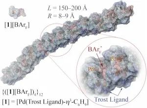 Pd-eta-3-C6H9 Complexes of the Trost Modular Ligand: High Nuclearity Columnar Aggregation Controlled by Concentration, Solvent and Counterion