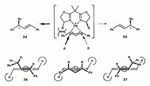 Enantioselective Allylic Substitution Catalyzed by Chiral Bisoxazoline Pd Complexes: Catalyst Structure and Possible Mechanism of Enantioselection