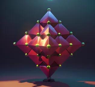 A stellated cuboctahedron of Fe(III)