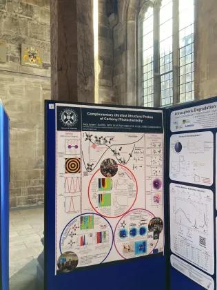 Alice's poster at the UK Atmospheric Chemistry Conference