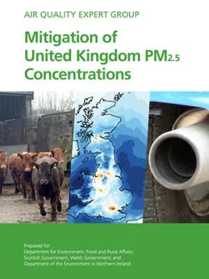 Journal cover showing the air pollutant article