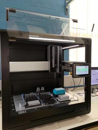 Liquid-dispensing robot